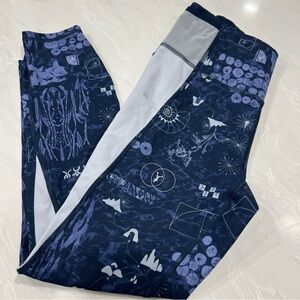 The North Face Trailwear QTM High-Rise 7/8 Summit Navy Nature Large